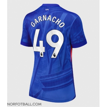 Billige Fotballdrakt Chelsea Alejandro Garnacho #49 Replika Hjemmedrakt Dame 2025-26 Kortermet